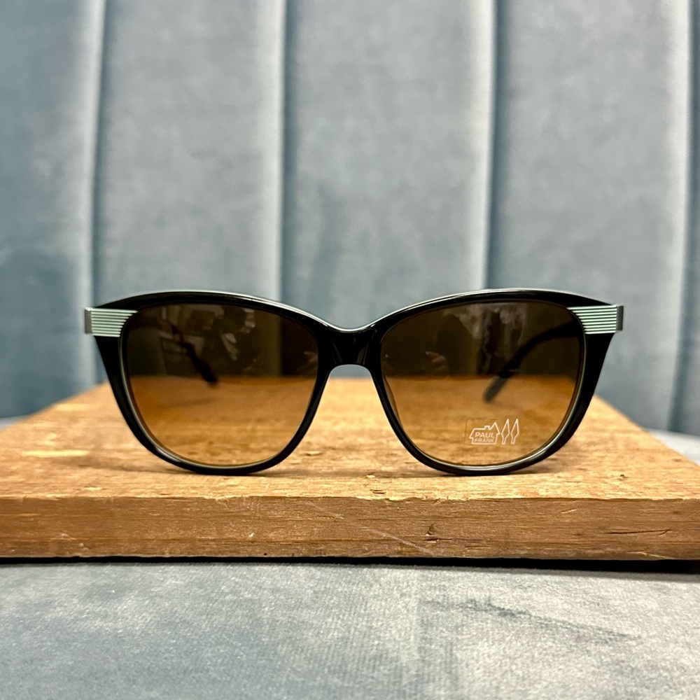 Brand New Paul Frank Burgundy Green “Crystal Corridors” Sunglasses SUN194